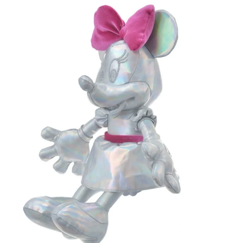 💜Firm Price💜 Disney Minnie Mouse 100 years Platinum Anniversary Plush